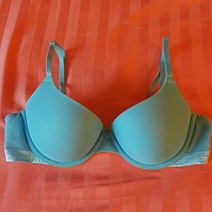 VS Skyblue Mesh Bra